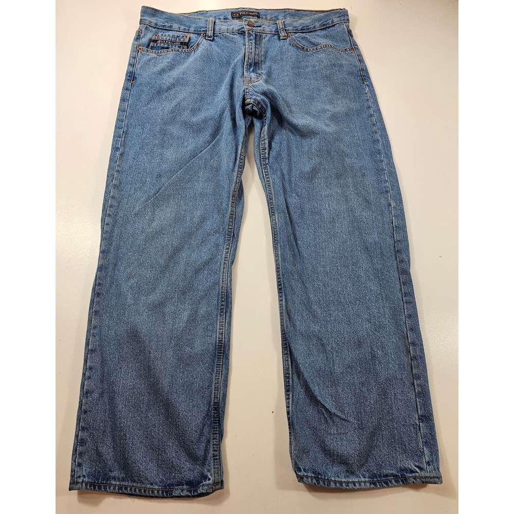 Vintage US polo association men's jeans 38x30 career work casual GUC-